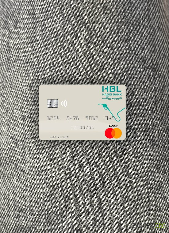 Maldives Habib Bank Limited mastercard photolook recto